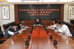 公司第三支部開展“牢記囑托·奮進(jìn)商洛”主題黨日系列活動